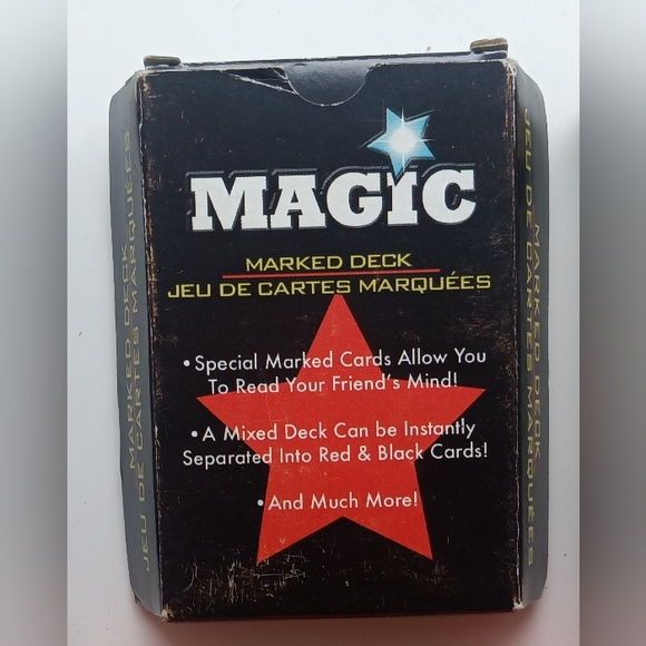 VINTAGE MAGIC MARKED DECK PLAYING CARDS gives you X-Ray Vision. - Picture 2 of 2